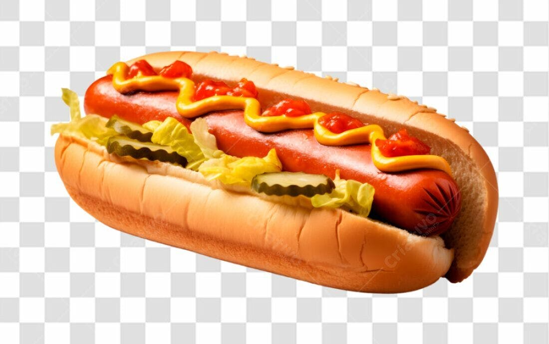 Imagem PNG Hot Dog com fundo transparente