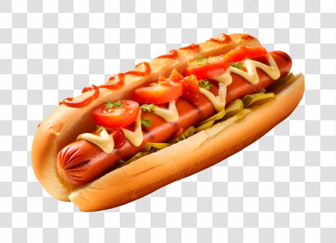 Imagem Hot Dog PNG com fundo transparente