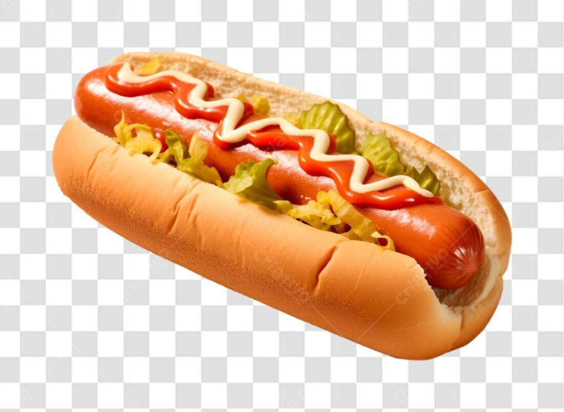 Imagem PNG Hot Dog com fundo transparente