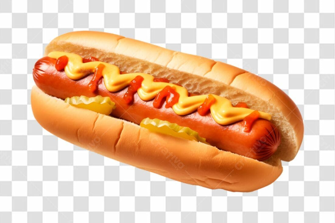 Imagem PNG Hot Dog com fundo transparente