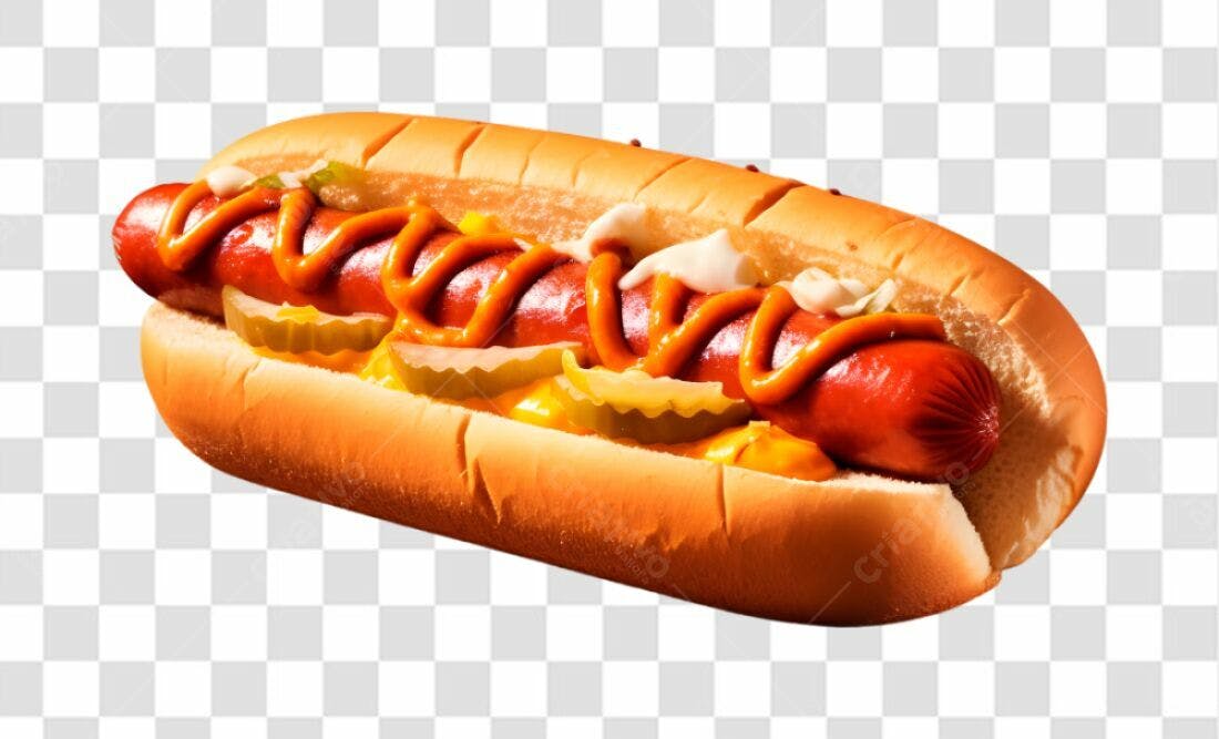 Imagem Hot Dog PNG com fundo transparente