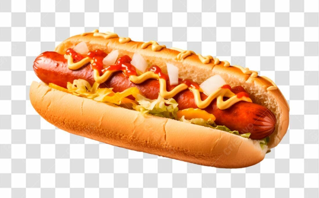 Imagem Hot Dog PNG com fundo transparente