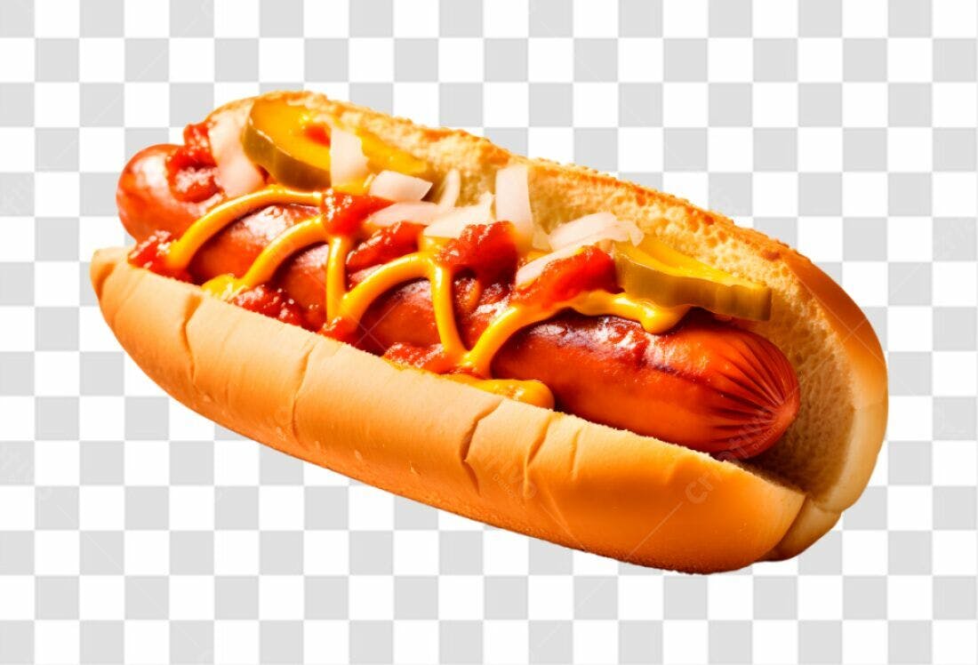Imagem Hot Dog PNG com fundo transparente