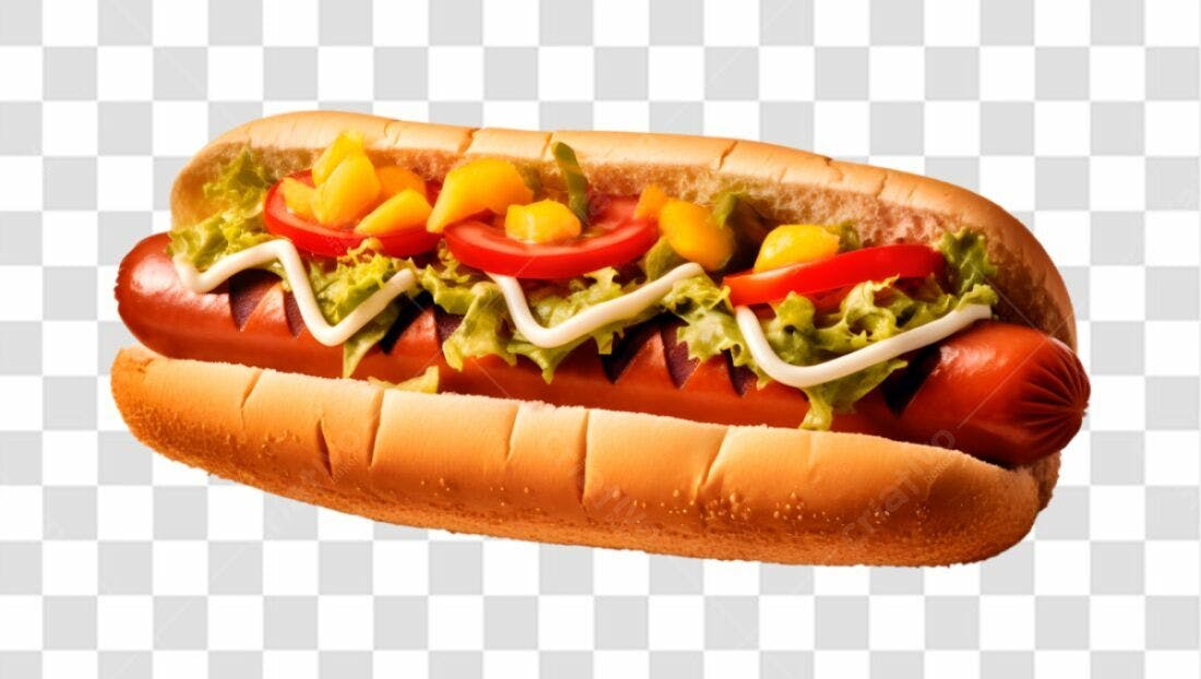 Imagem PNG Hot Dog com fundo transparente