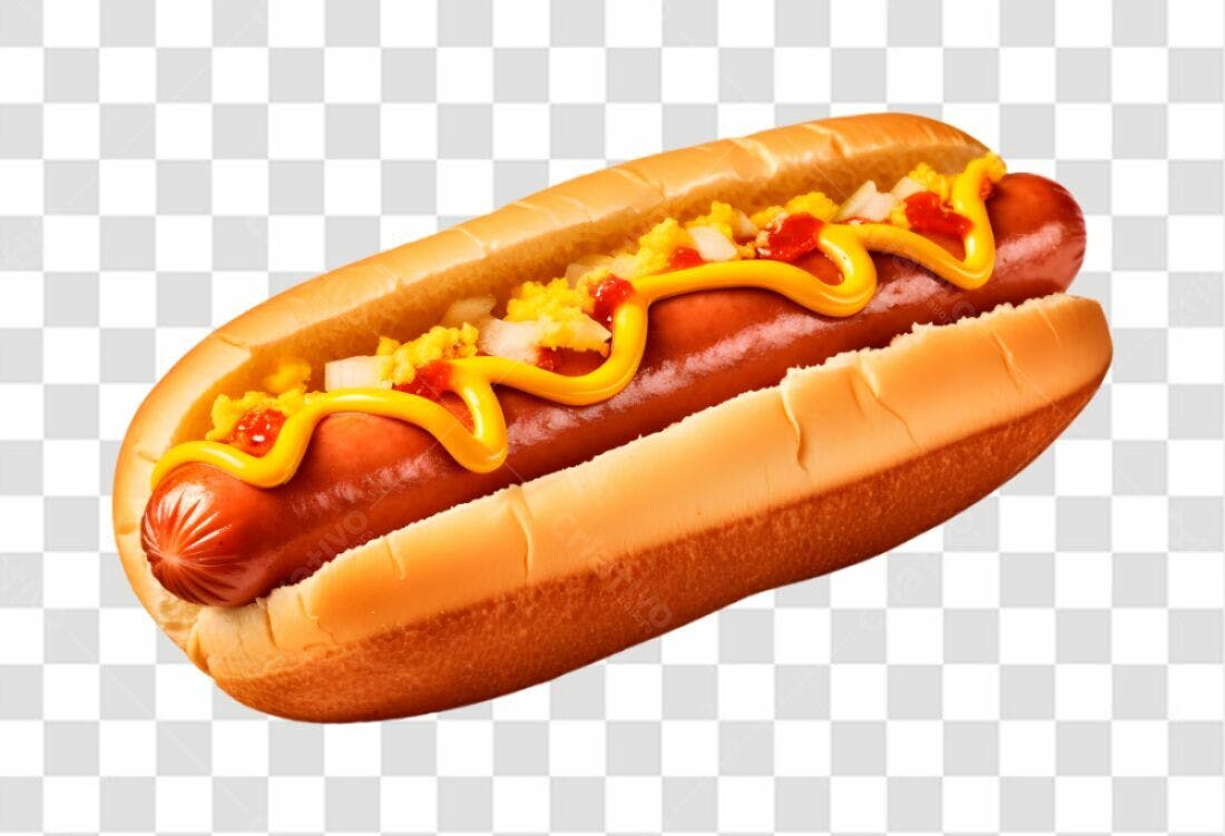 Imagem PNG Hot Dog com fundo transparente