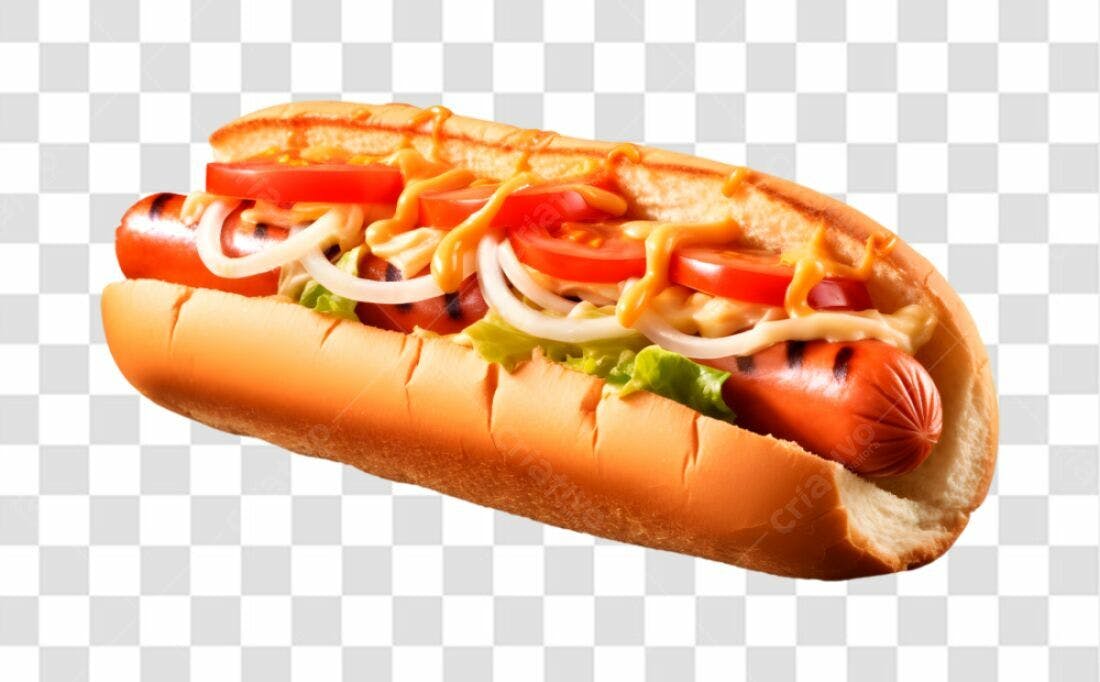 Imagem PNG Hot Dog com fundo transparente
