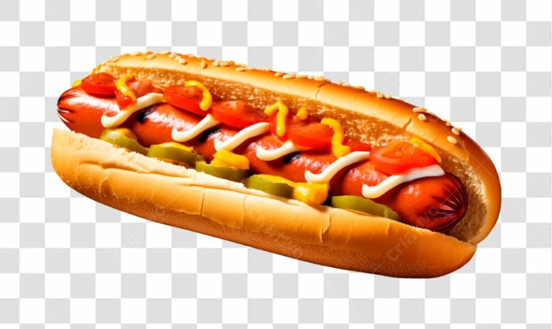 Imagem PNG Hot Dog com fundo transparente