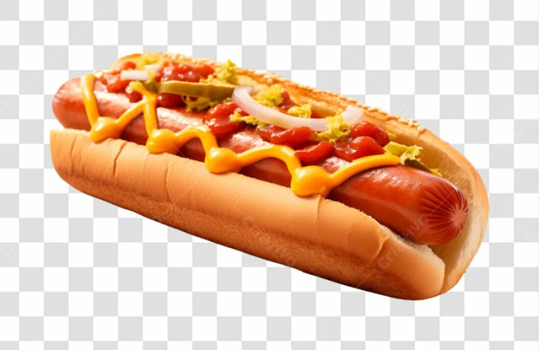 Imagem PNG Hot Dog com fundo transparente