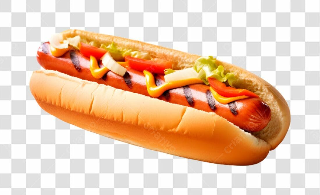 Imagem Hot Dog PNG com fundo transparente