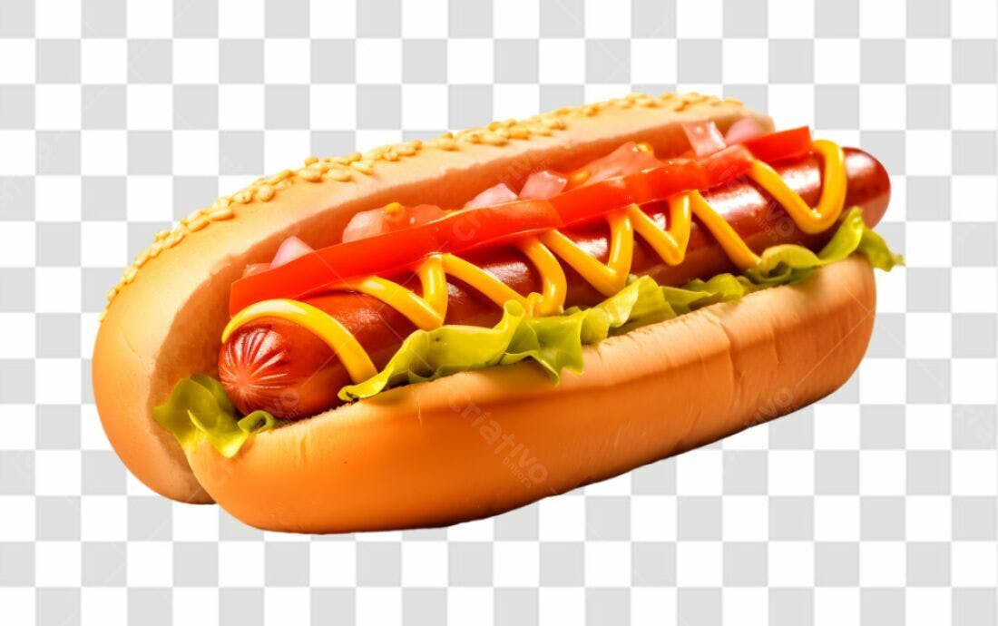 Imagem PNG Hot Dog com fundo transparente