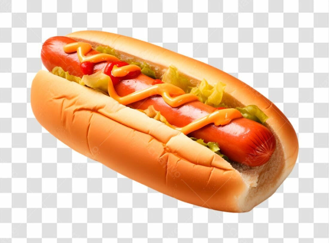 Imagem PNG Hot Dog com fundo transparente