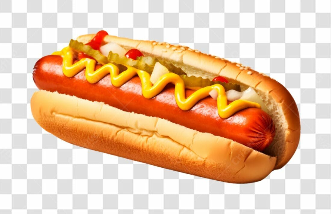 Imagem Hot Dog PNG com fundo transparente