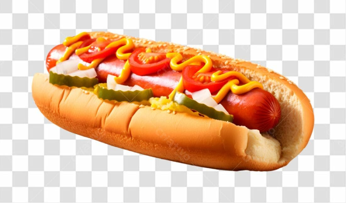 Imagem PNG Hot Dog com fundo transparente