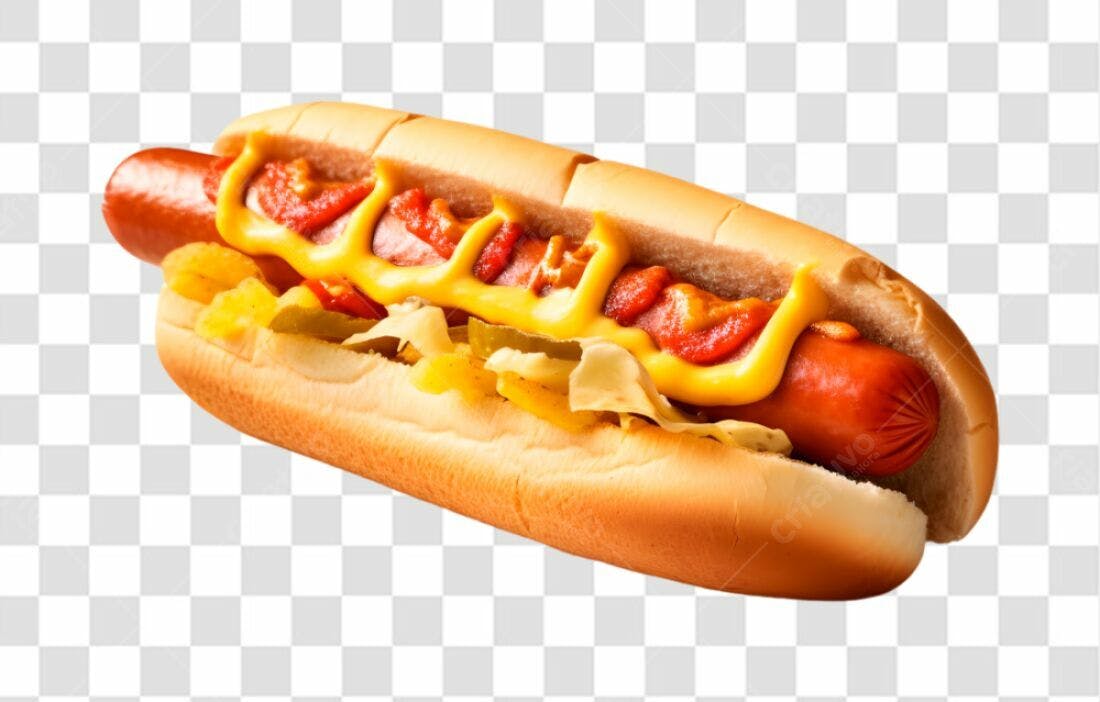 Imagem Hot Dog PNG com fundo transparente