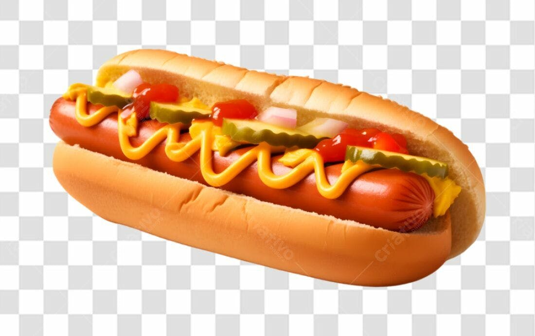 Imagem Hot Dog PNG com fundo transparente