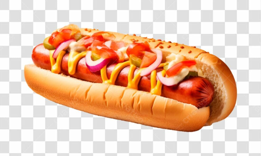 Imagem PNG Hot Dog com fundo transparente