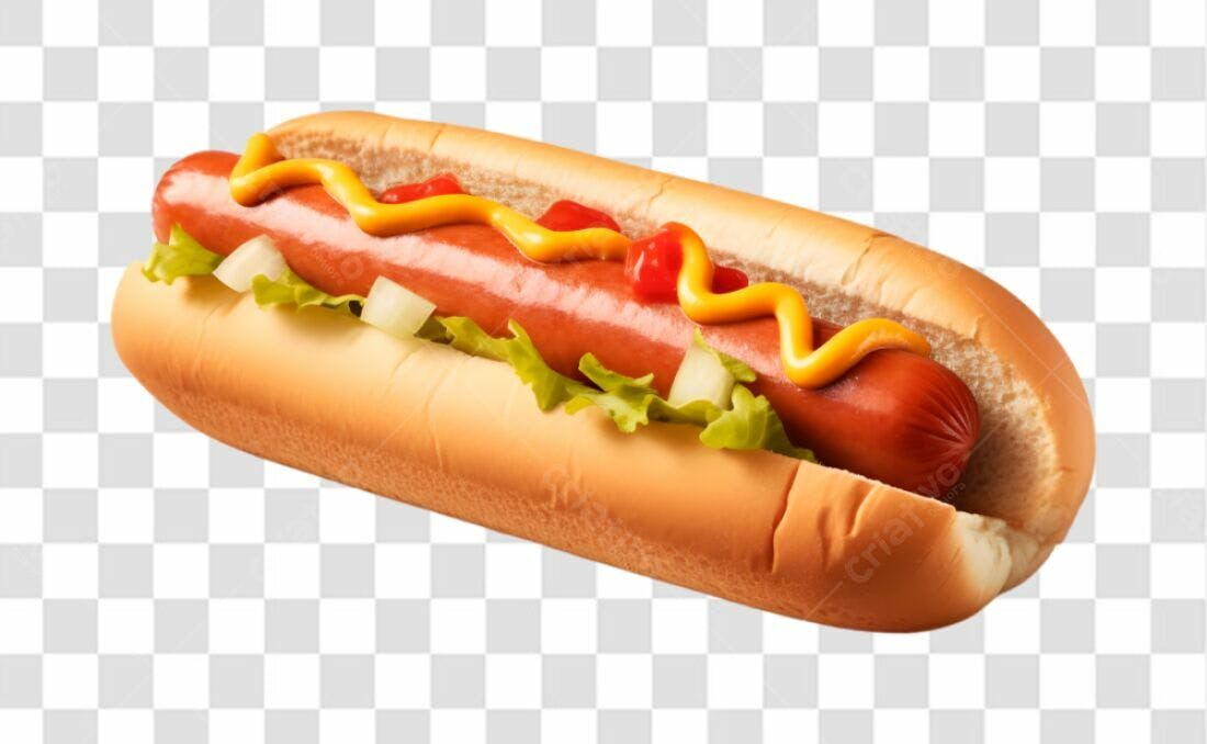 Imagem Hot Dog PNG com fundo transparente
