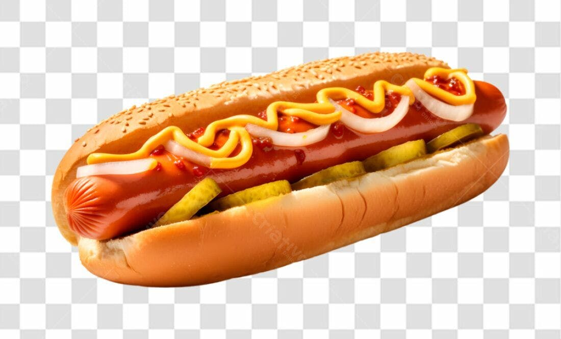 Imagem PNG Hot Dog com fundo transparente