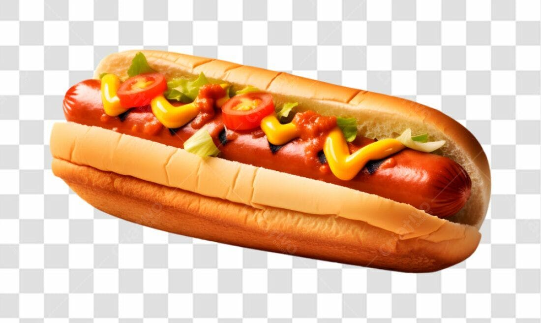 Imagem PNG Hot Dog com fundo transparente