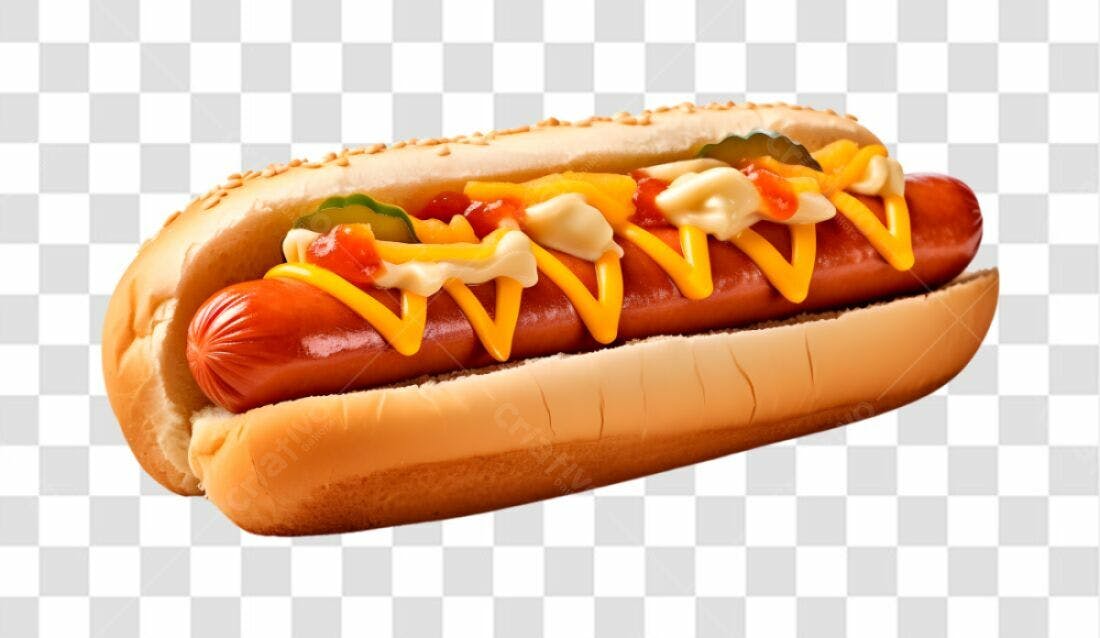Imagem Hot Dog PNG com fundo transparente
