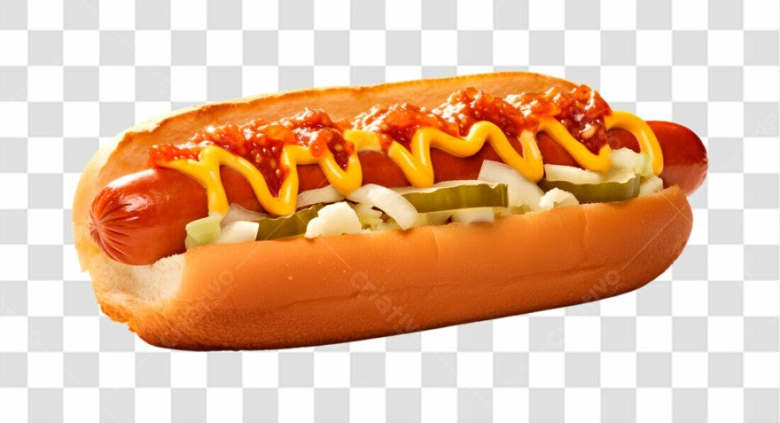 Imagem PNG Hot Dog com fundo transparente