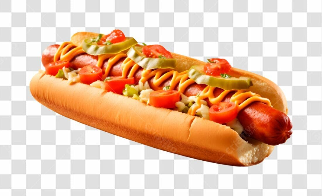 Imagem PNG Hot Dog com fundo transparente