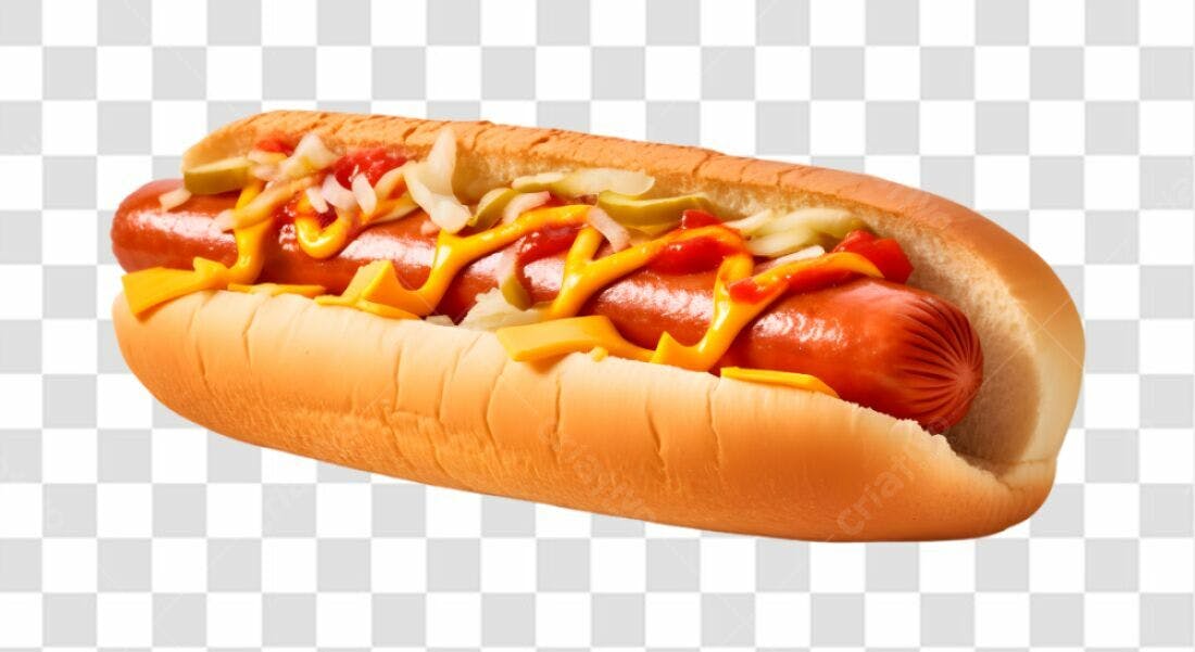 Imagem PNG Hot Dog com fundo transparente
