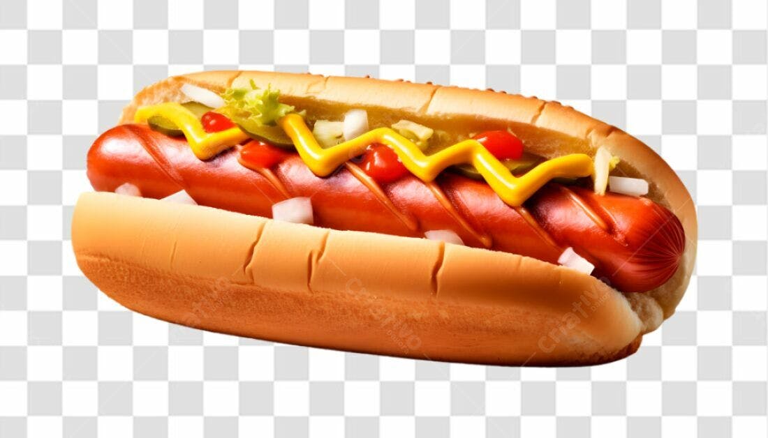 Imagem PNG Hot Dog com fundo transparente