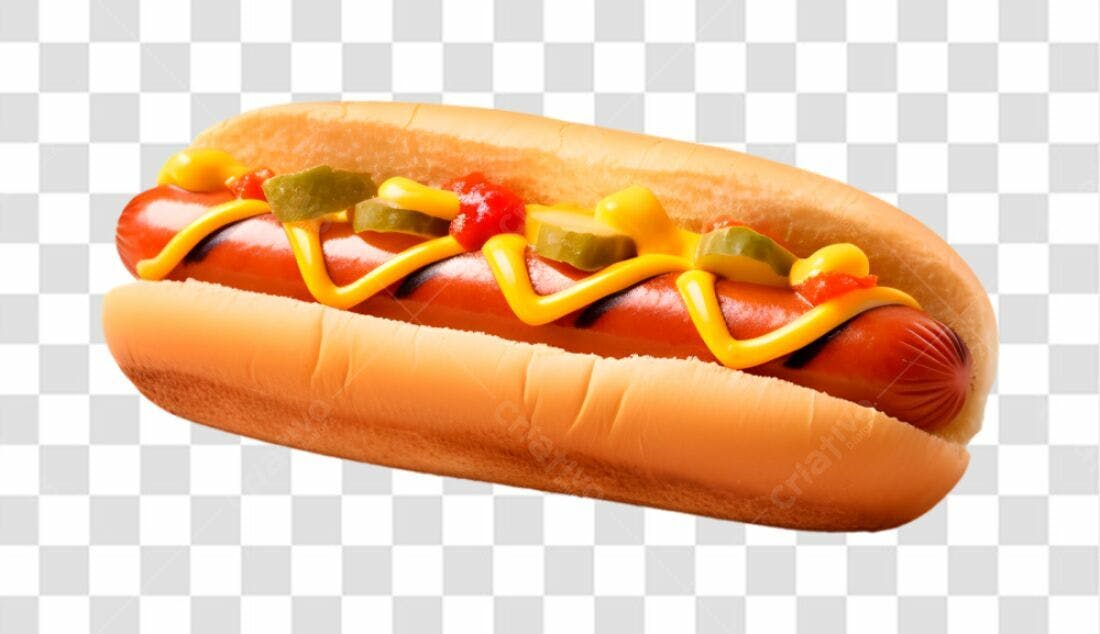Imagem Hot Dog PNG com fundo transparente