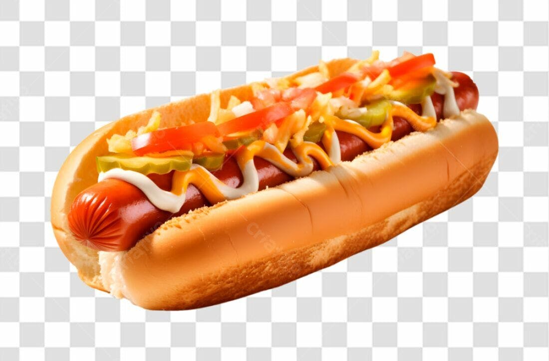 Imagem Hot Dog PNG com fundo transparente