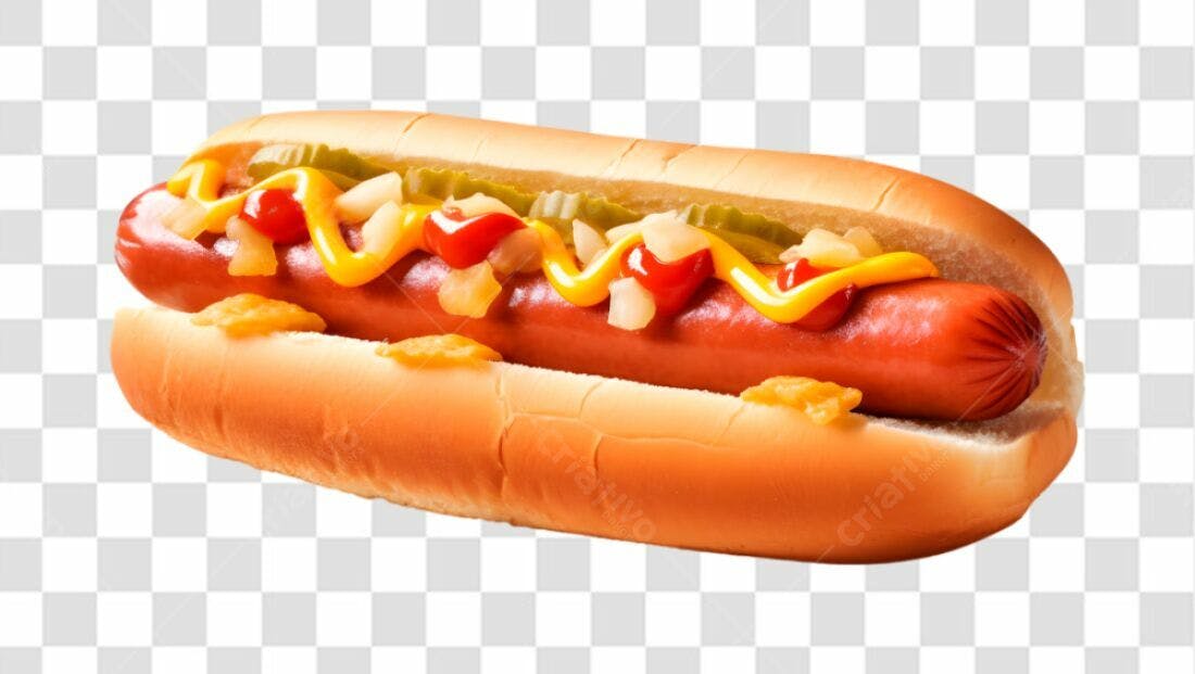 Imagem PNG Hot Dog com fundo transparente