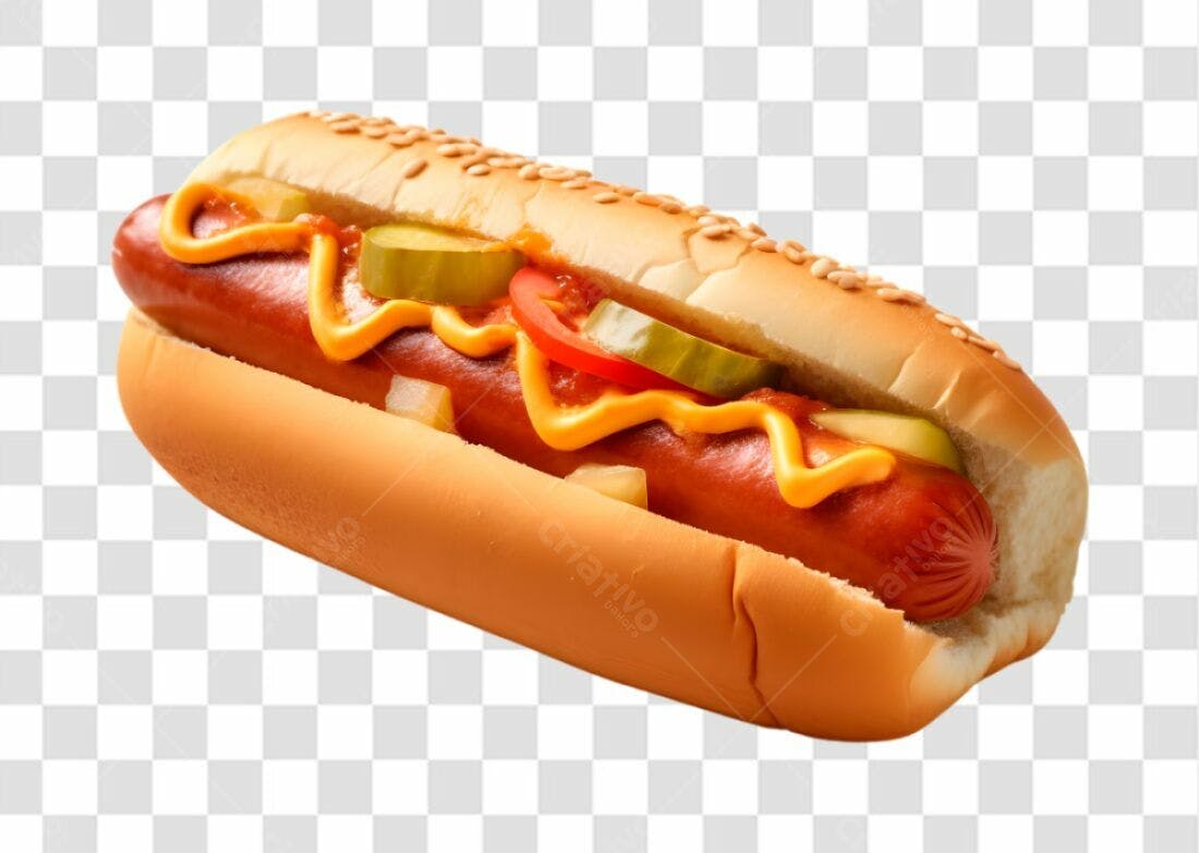 Imagem PNG Hot Dog com fundo transparente