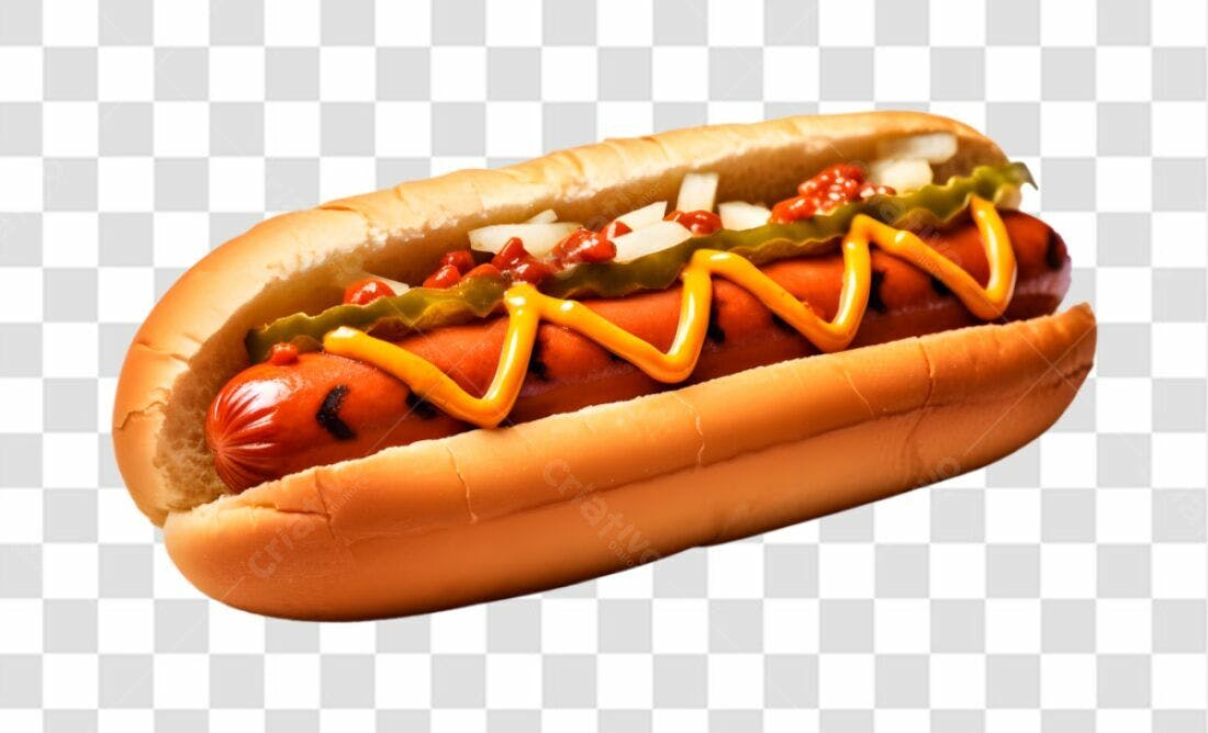 Imagem PNG Hot Dog com fundo transparente