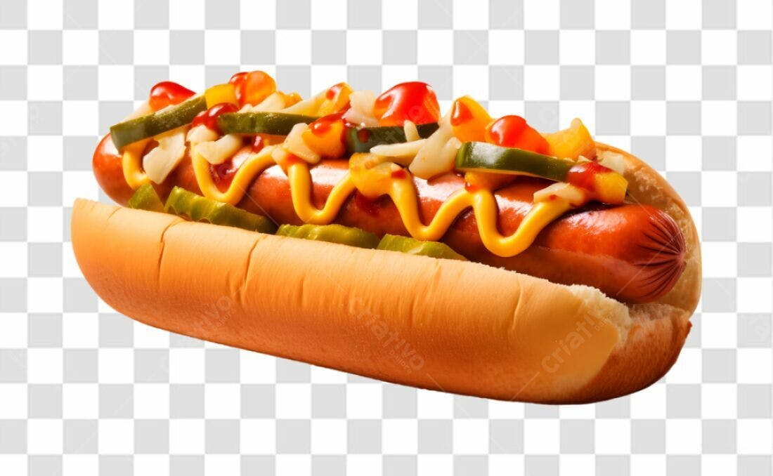 Imagem PNG Hot Dog com fundo transparente
