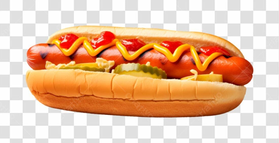 Imagem Hot Dog PNG com fundo transparente