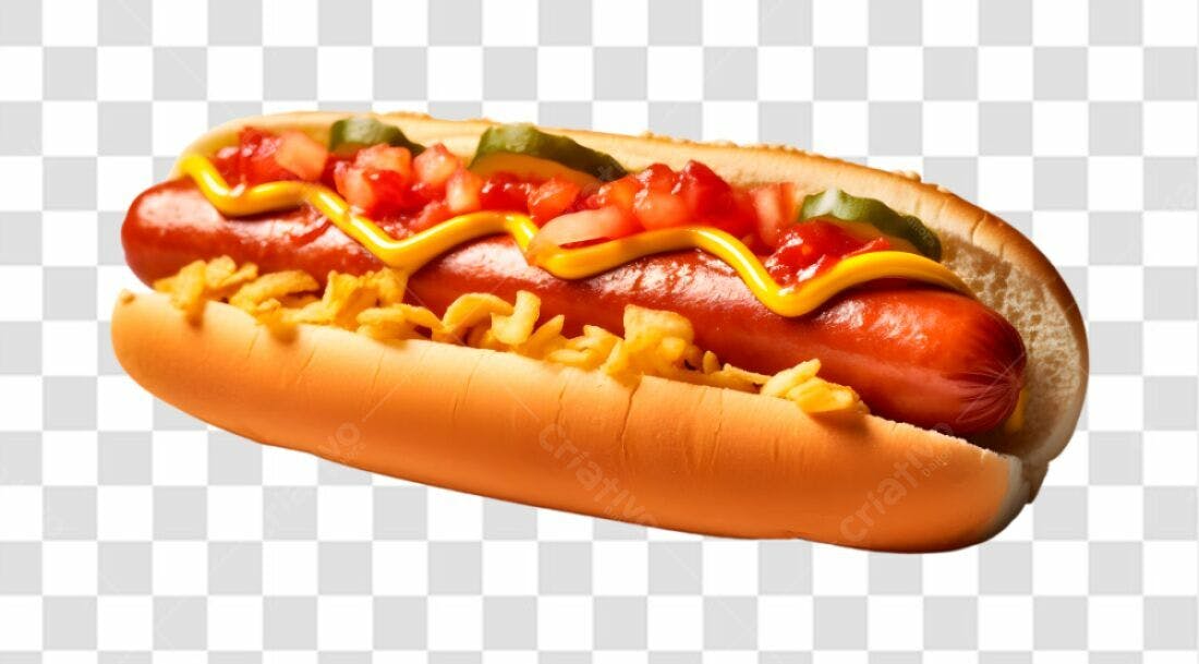 Imagem PNG Hot Dog com fundo transparente