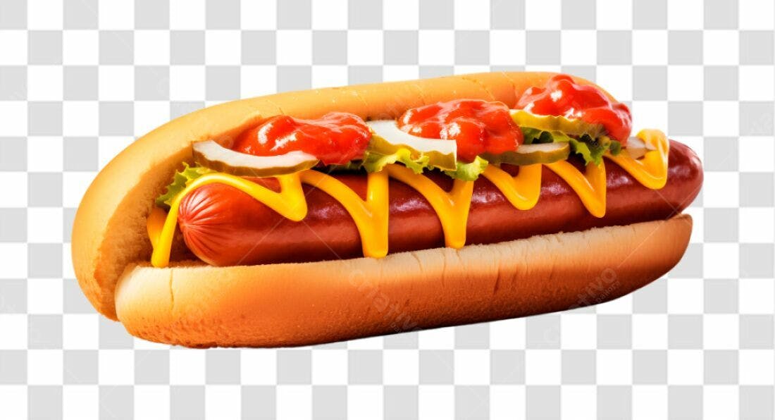 Imagem Hot Dog PNG com fundo transparente