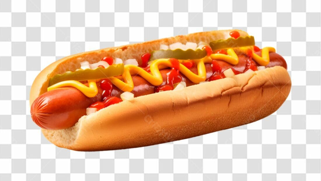 Imagem de Hot Dog PNG com fundo transparente