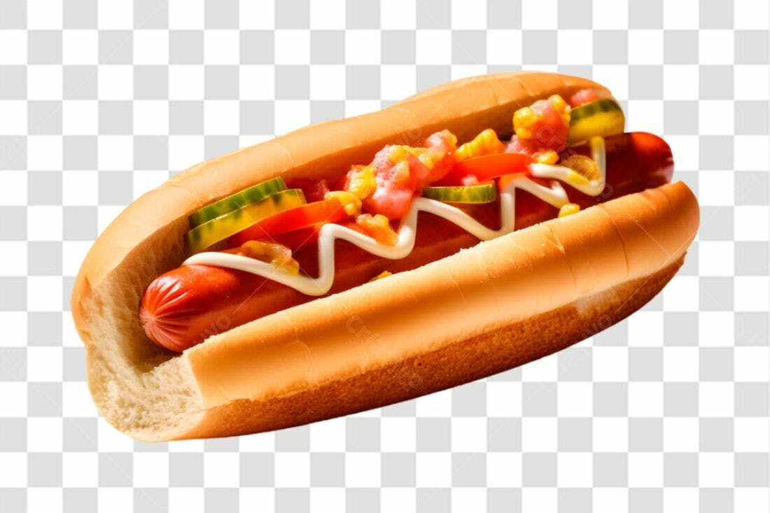 Imagem Hot Dog PNG com fundo transparente