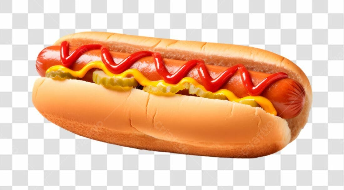 Icone de Hot Dog com Molho PNG com fundo transparente