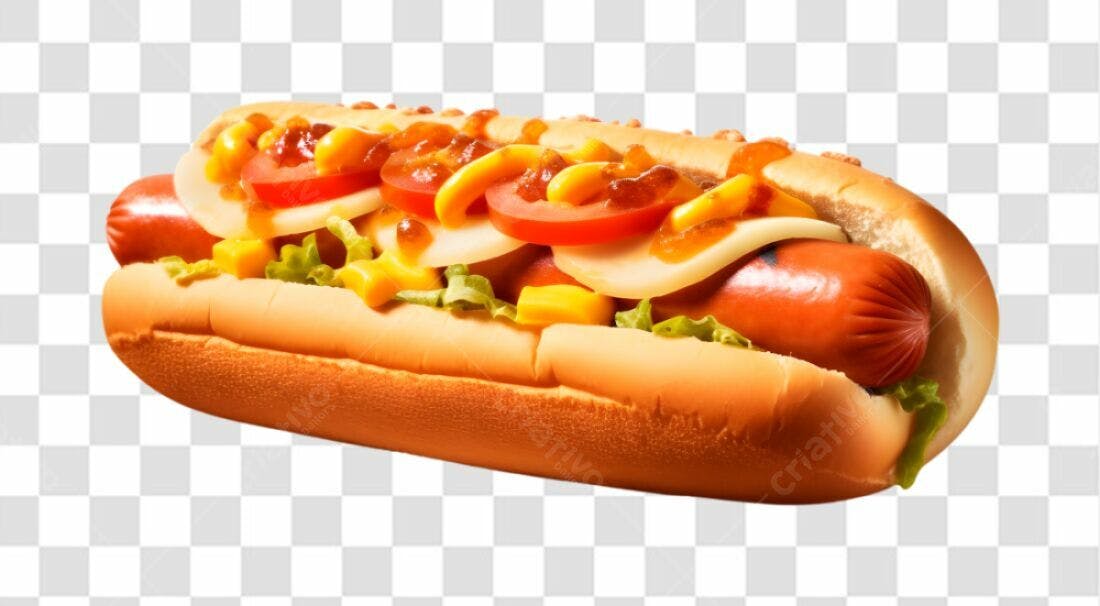 Imagem Hot Dog PNG com fundo transparente
