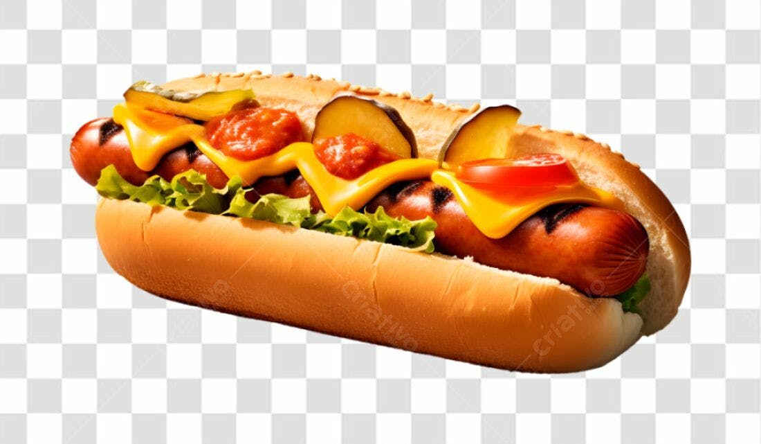 Imagem PNG Hot Dog com fundo transparente