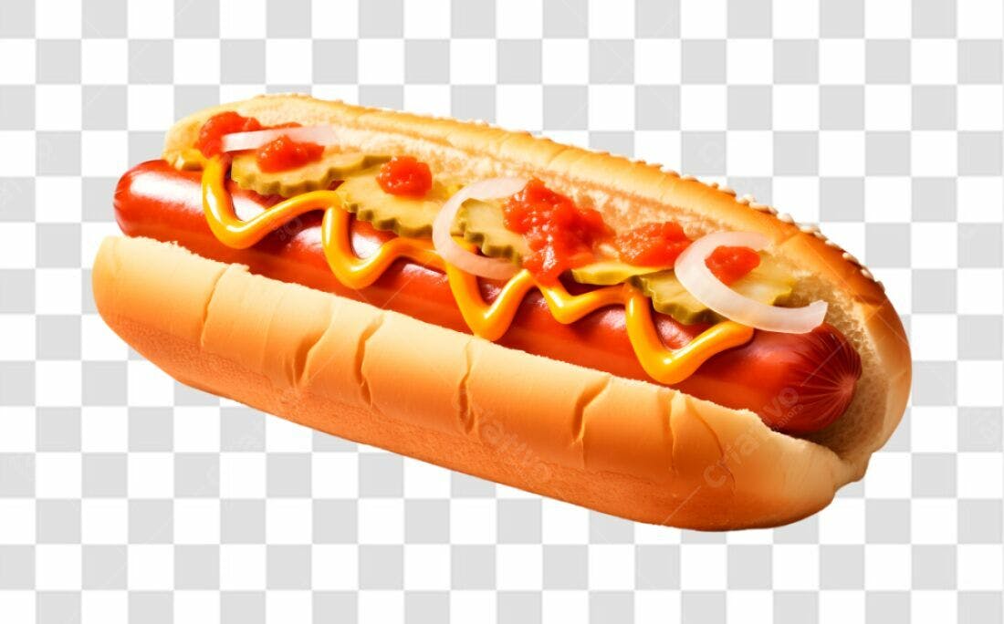 Imagem PNG Hot Dog com fundo transparente