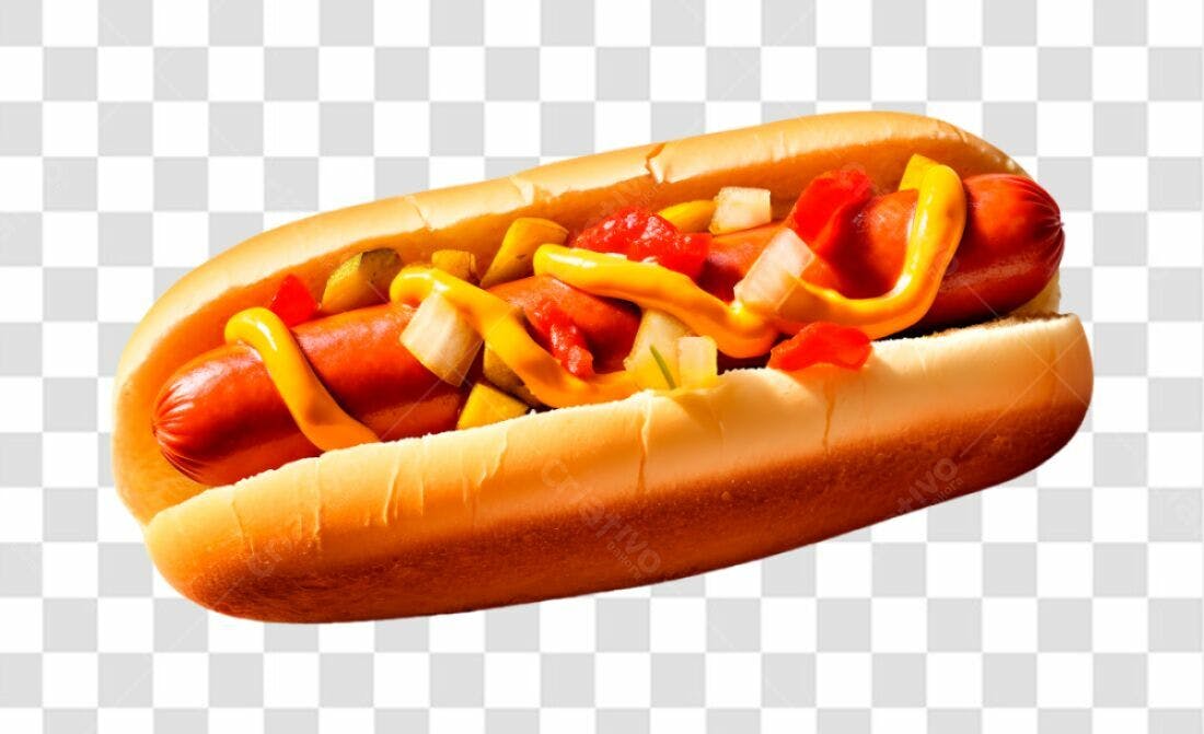 Imagem Hot Dog PNG com fundo transparente