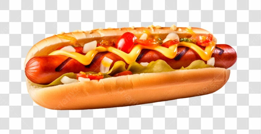 Imagem PNG Hot Dog com fundo transparente