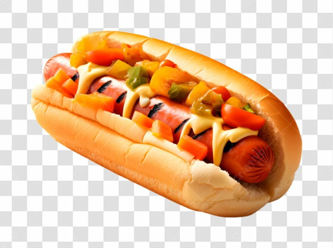 Imagem Hot Dog PNG com fundo transparente