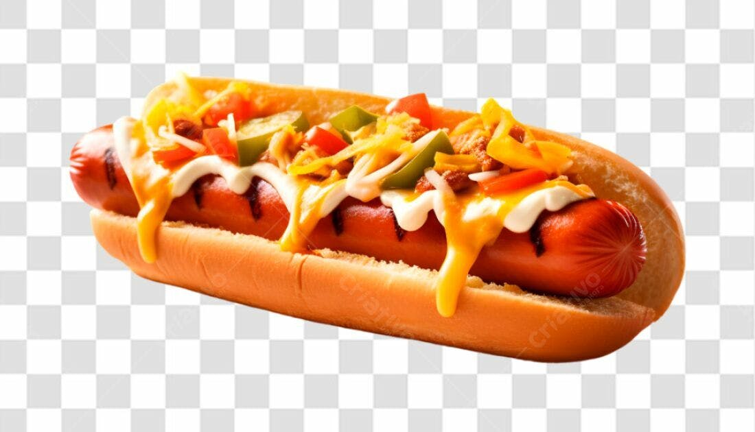 Imagem Hot Dog PNG com fundo transparente
