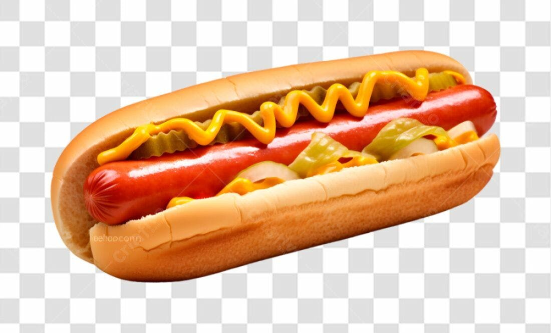 Imagem PNG Hot Dog com fundo transparente