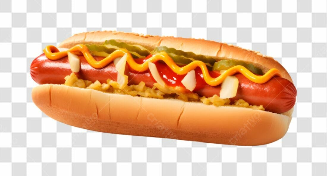 Imagem Hot Dog PNG com fundo transparente