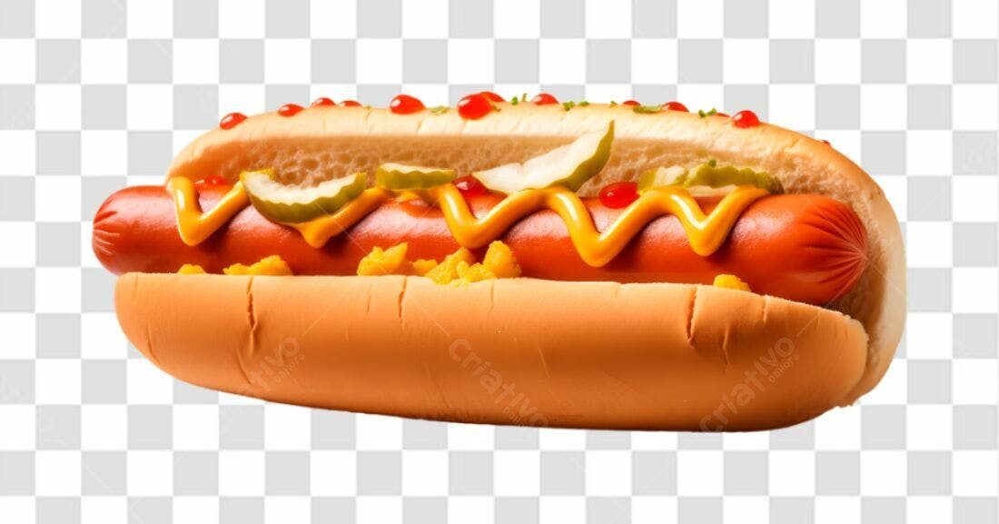 Imagem Hot Dog PNG com fundo transparente
